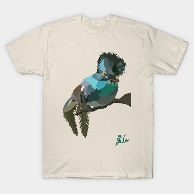 Blue Bird T-Shirt by Battle Bird Productions